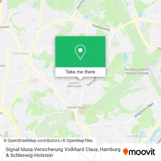 Карта Signal Iduna Versicherung Volkhard Claus