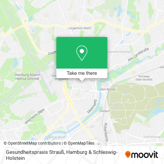 Карта Gesundheitspraxis Strauß