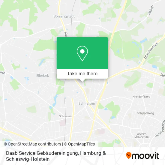 Карта Daab Service Gebäudereinigung