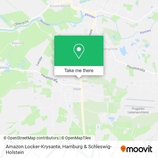 Amazon Locker-Krysante map
