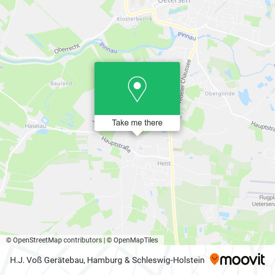 H.J. Voß Gerätebau map