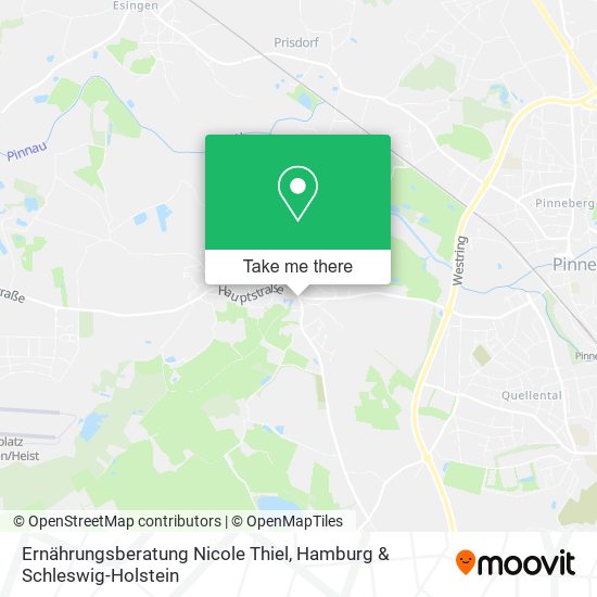 Ernährungsberatung Nicole Thiel map