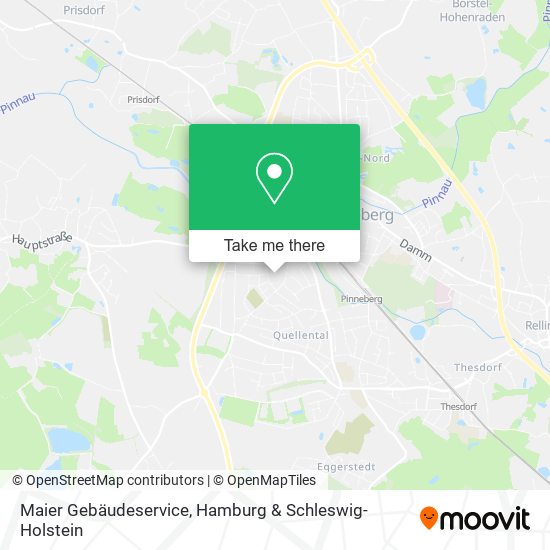 Maier Gebäudeservice map