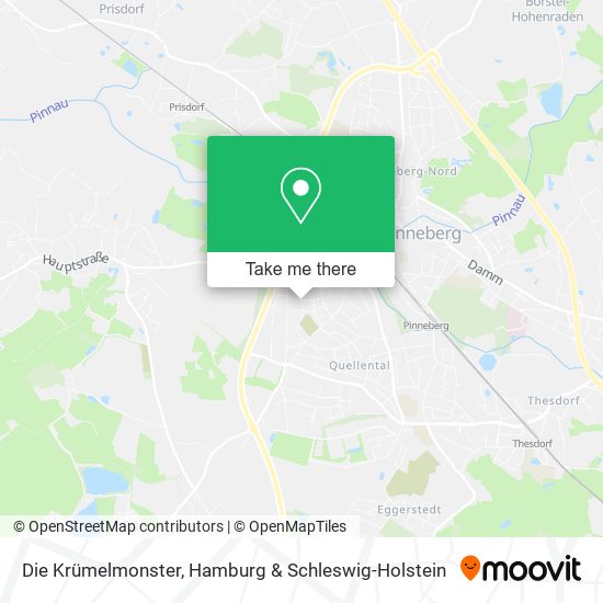 Die Krümelmonster map