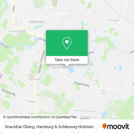 Карта Snackbar Oberg