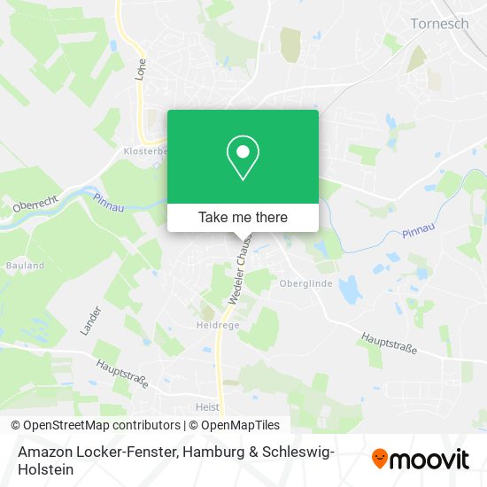 Amazon Locker-Fenster map