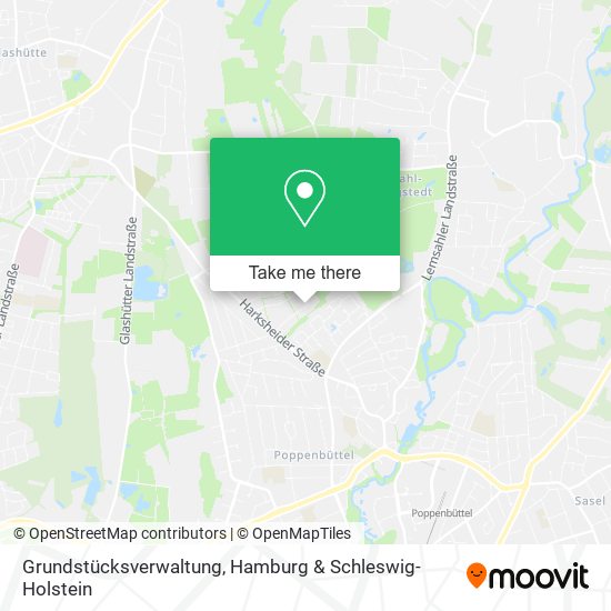 Grundstücksverwaltung map