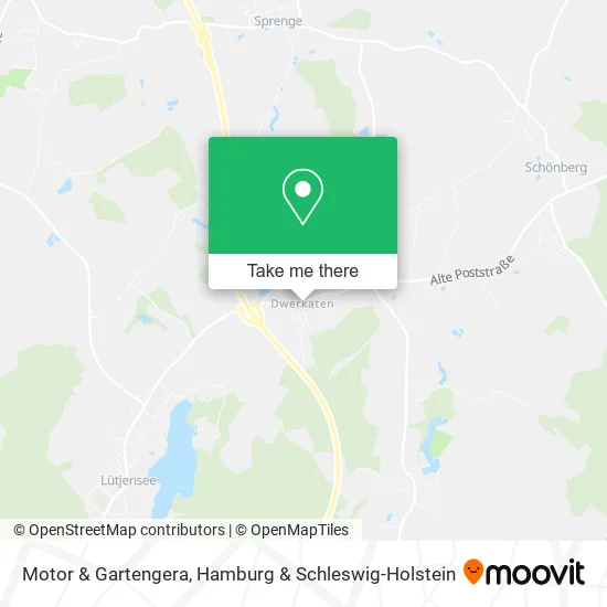 Карта Motor & Gartengera