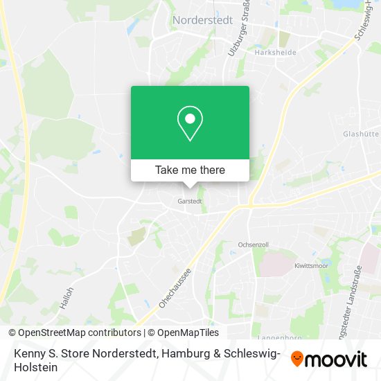 Kenny S. Store Norderstedt map
