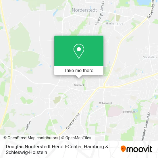 Карта Douglas Norderstedt Herold-Center