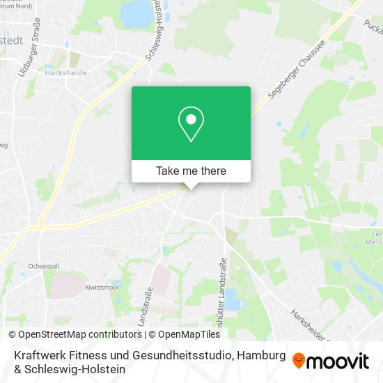 Карта Kraftwerk Fitness und Gesundheitsstudio