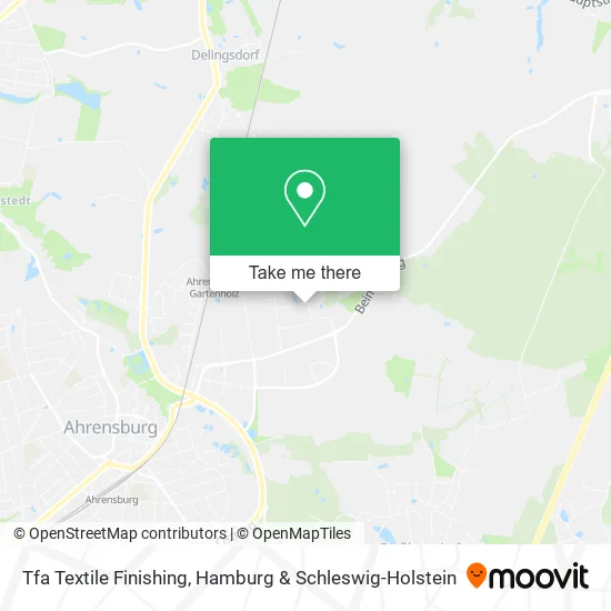 Карта Tfa Textile Finishing