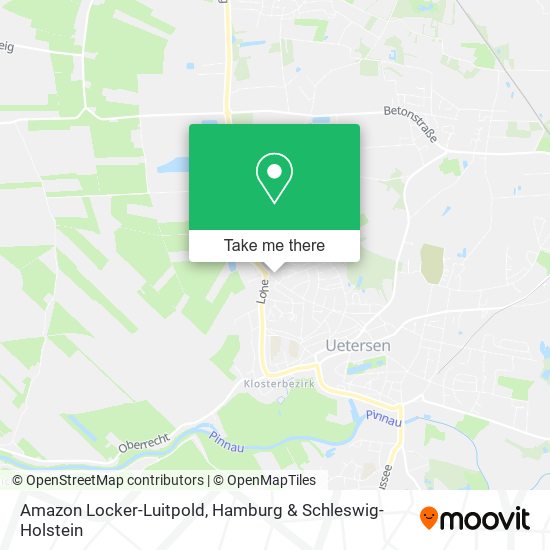 Карта Amazon Locker-Luitpold