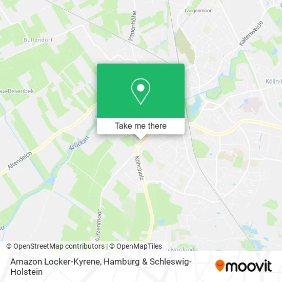 Карта Amazon Locker-Kyrene