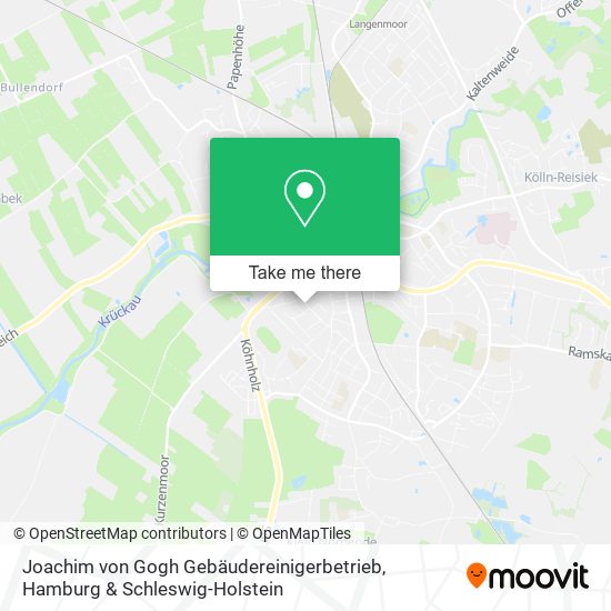 Joachim von Gogh Gebäudereinigerbetrieb map