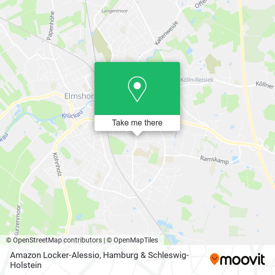 Amazon Locker-Alessio map