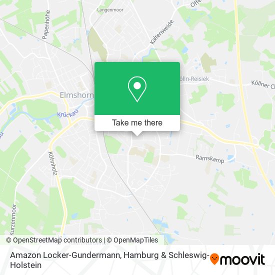 Amazon Locker-Gundermann map