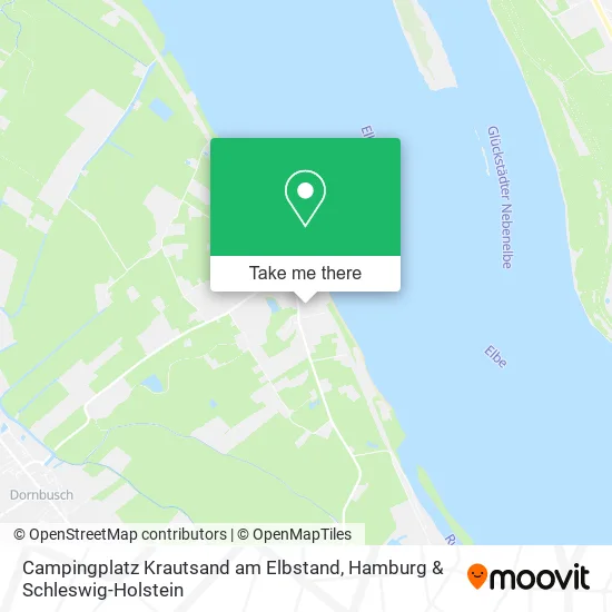 Карта Campingplatz Krautsand am Elbstand