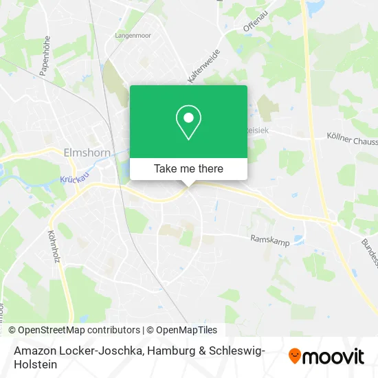 Карта Amazon Locker-Joschka