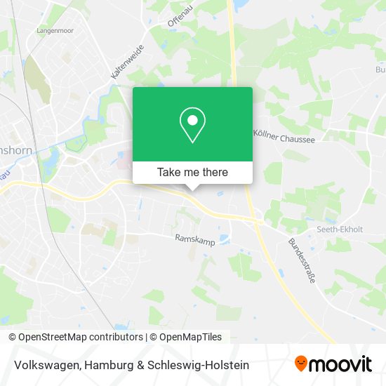 Volkswagen map