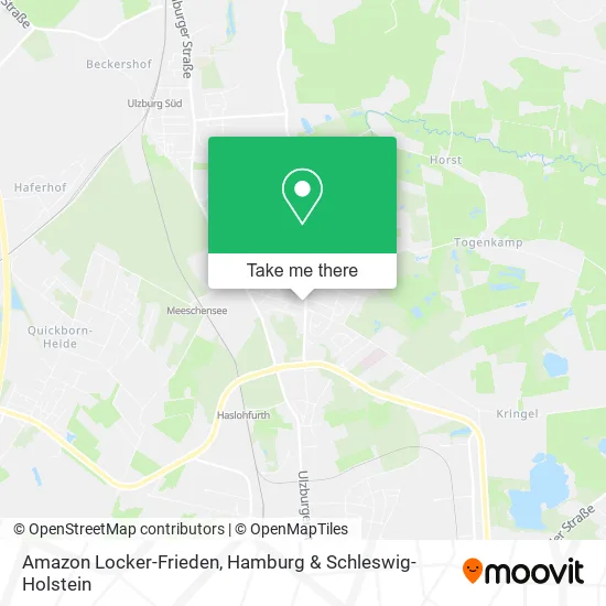 Карта Amazon Locker-Frieden