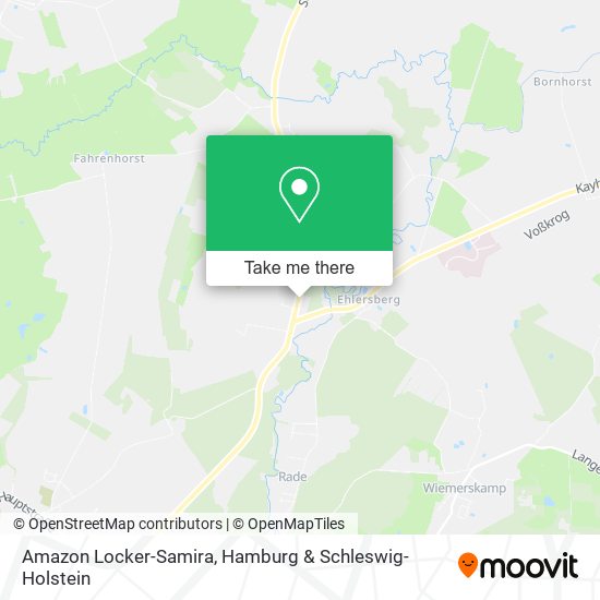 Карта Amazon Locker-Samira