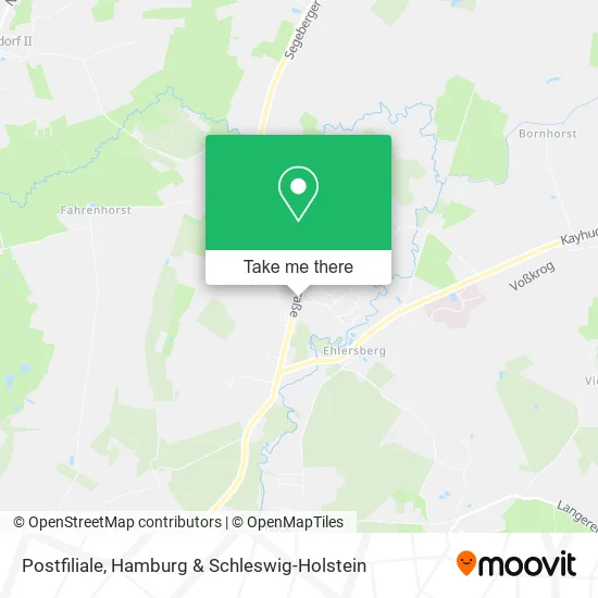 Карта Postfiliale