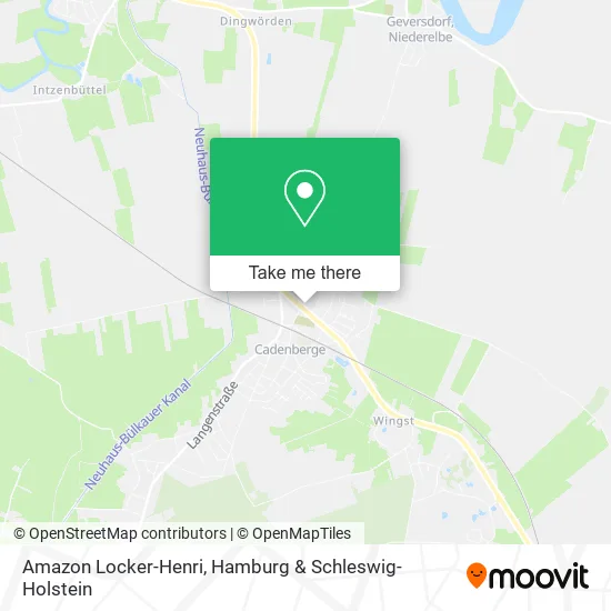 Карта Amazon Locker-Henri