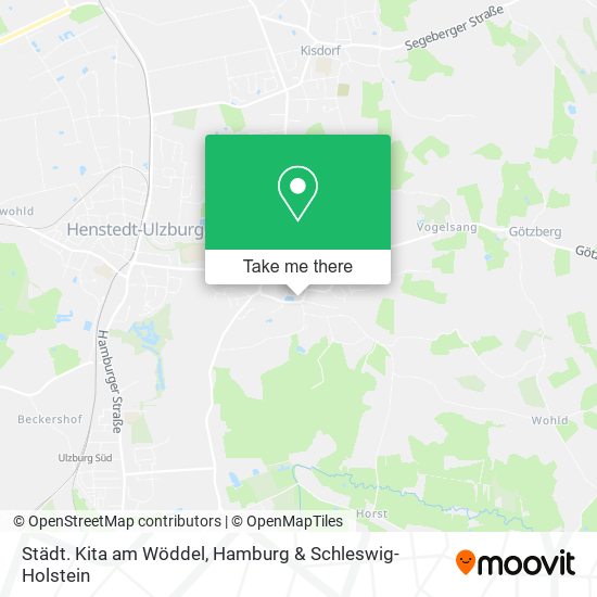 Städt. Kita am Wöddel map