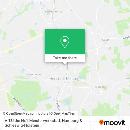 Карта A.T.U die Nr.1 Meisterwerkstatt