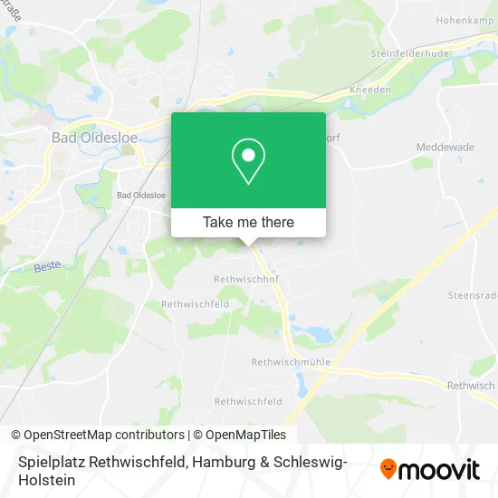 Карта Spielplatz Rethwischfeld
