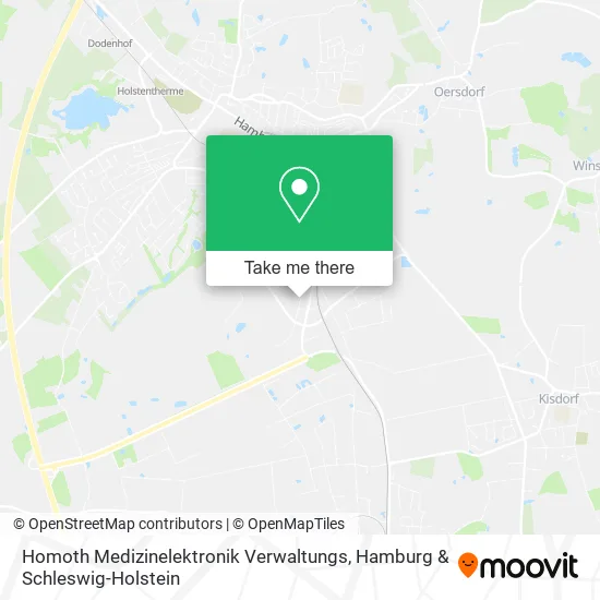 Карта Homoth Medizinelektronik Verwaltungs