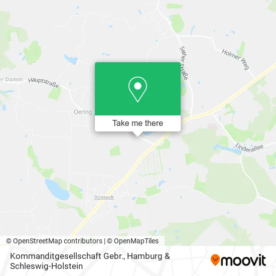 Карта Kommanditgesellschaft Gebr.