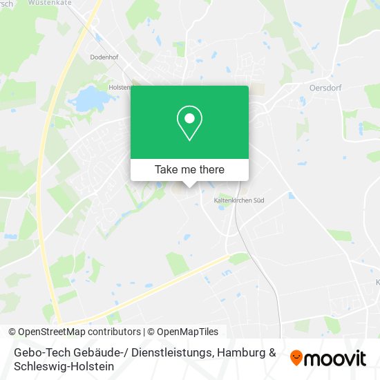 Gebo-Tech Gebäude-/ Dienstleistungs map