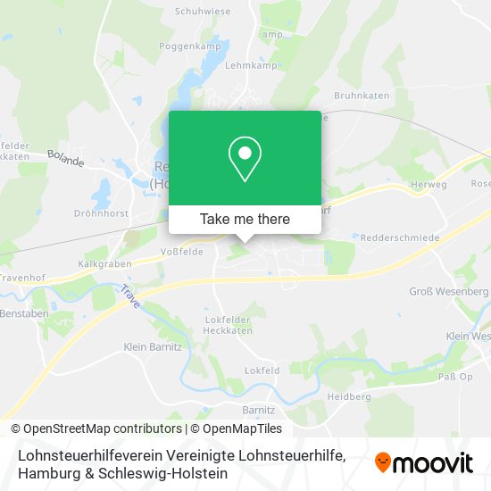 Lohnsteuerhilfeverein Vereinigte Lohnsteuerhilfe map