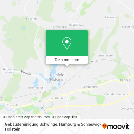 Карта Gebãudereinigung Schwinge