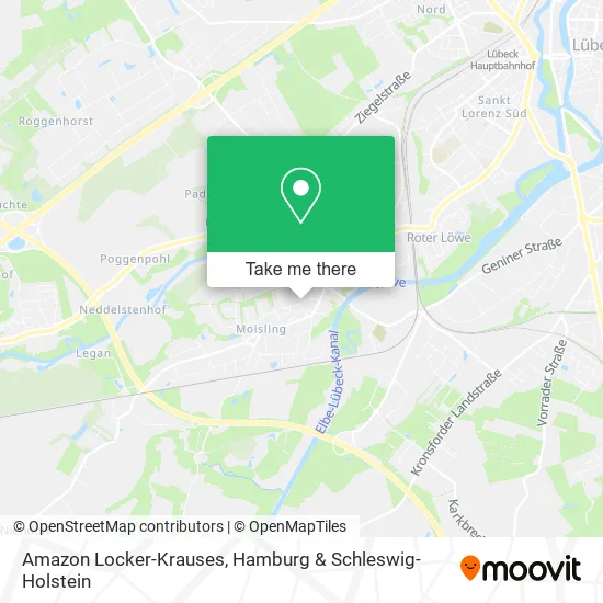 Карта Amazon Locker-Krauses