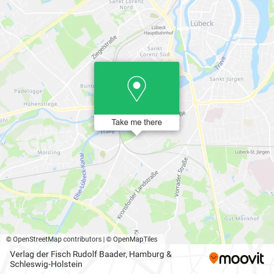 Карта Verlag der Fisch Rudolf Baader