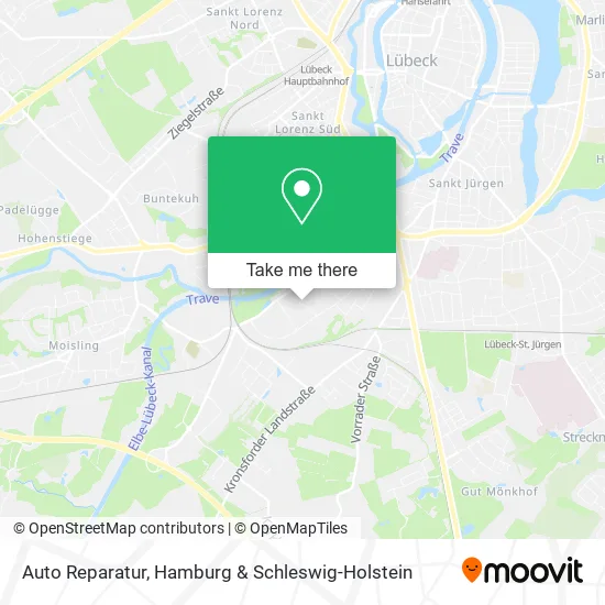 Карта Auto Reparatur