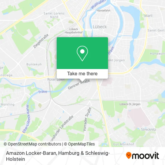 Карта Amazon Locker-Baran