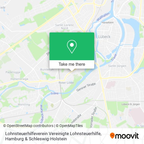 Lohnsteuerhilfeverein Vereinigte Lohnsteuerhilfe map