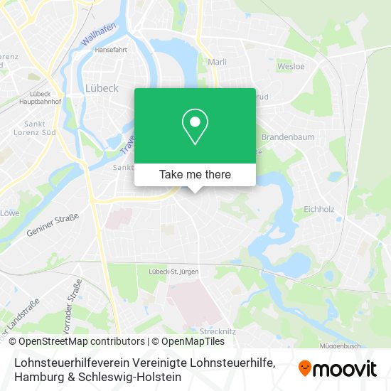 Lohnsteuerhilfeverein Vereinigte Lohnsteuerhilfe map