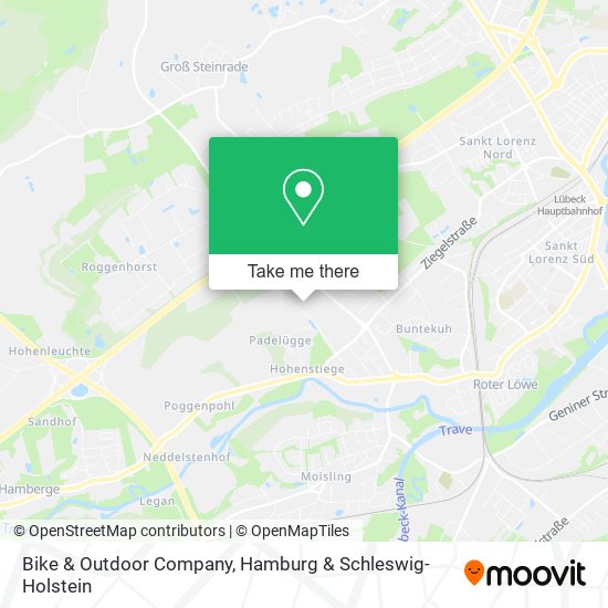 Bike & Outdoor Company map