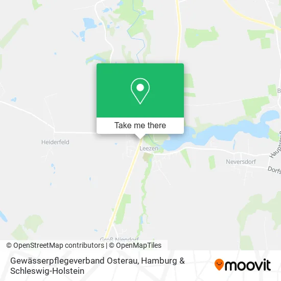 Карта Gewässerpflegeverband Osterau