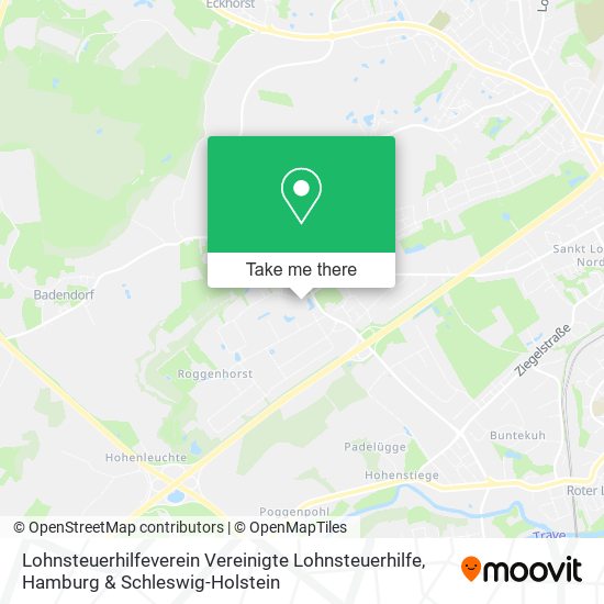 Lohnsteuerhilfeverein Vereinigte Lohnsteuerhilfe map