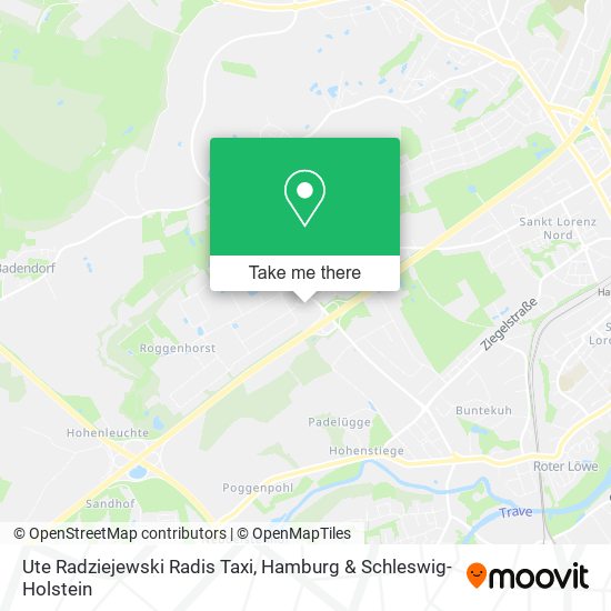 Ute Radziejewski Radis Taxi map