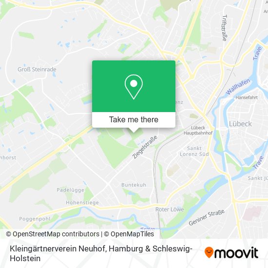 Kleingärtnerverein Neuhof map