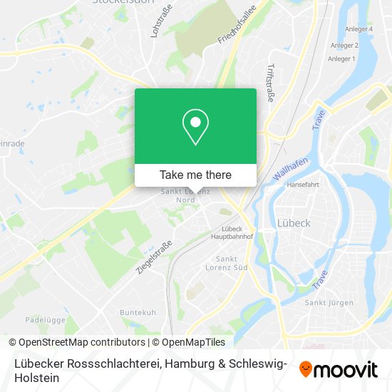 Lübecker Rossschlachterei map