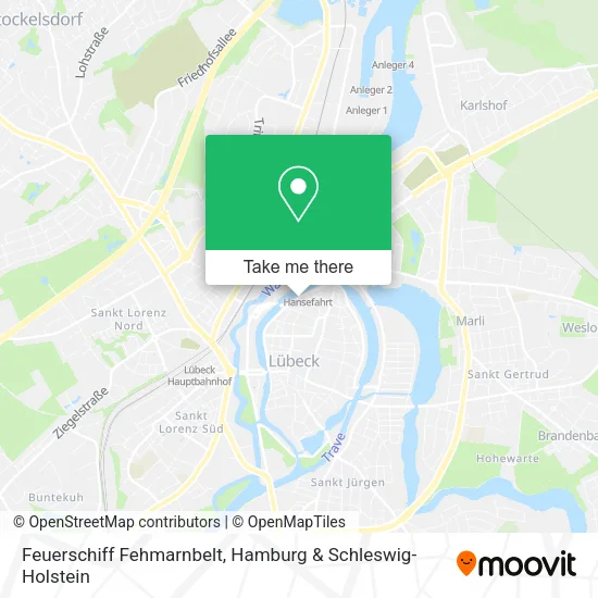 Карта Feuerschiff Fehmarnbelt