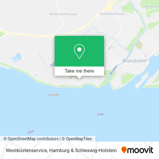 Карта Westküstenservice